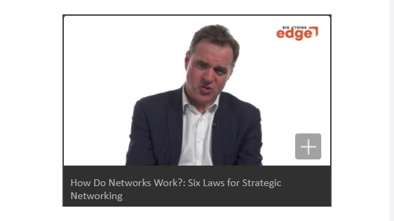 How-Do-Networks-Work-Big-Think-Niall-Ferguson A video still from Big Think Video How do Networks Work by Niall Ferguson